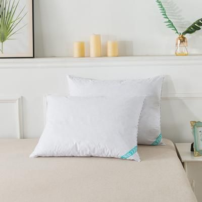 Antimicrobial White Down Blend Pillow Bed Pillow by Waverly in White (Size KING)