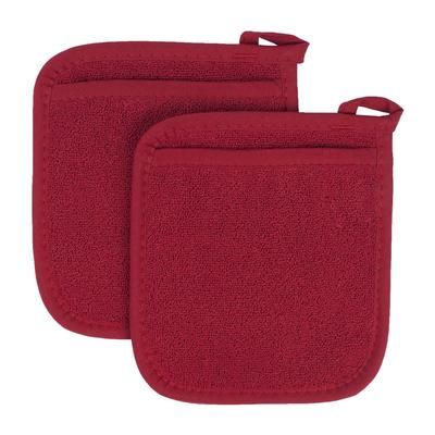 Royale Collection Pot Holder Pocket Mitts, Set Of 2 Pot Holder by RITZ in Paprika