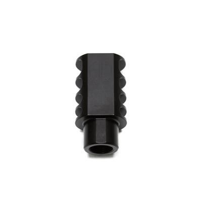 JMac Customs 4C 14-1LH 4-Port Muzzle Brake Black Nitride Black RRD-4C-14