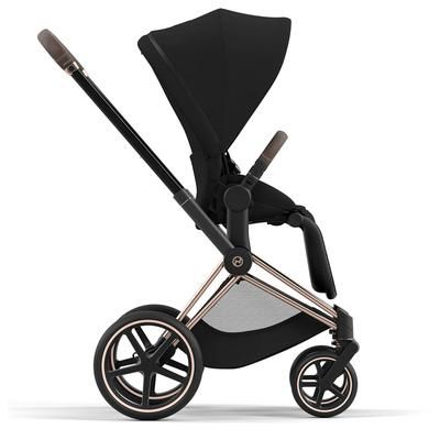 Cybex Priam 4 Stroller (One Box) - Rose Gold / Brown / Deep Black