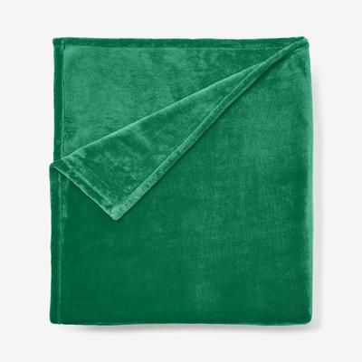 BH Studio Microfleece Blanket by BH Studio in Emerald (Size FL/QUE)