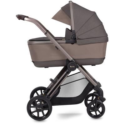 Silver Cross Reef Stroller + Folding Bassinet - Earth