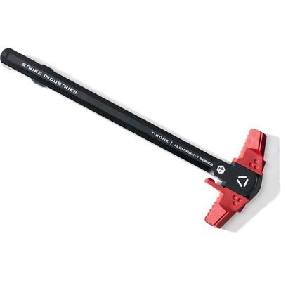 Strike Industries .223/5.56 T-Bone Charging Handle with Red Handles Red One Size SI-AR-TBCH-223-BK-RED
