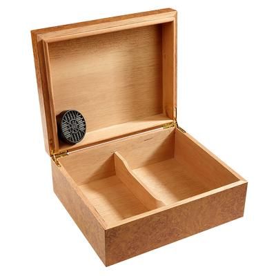 Maestro Burl Humidor - 50 Capacity