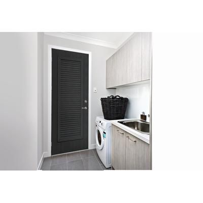 "1-3/8'' PVC DOOR - SGA LOUVER3080-GRI "