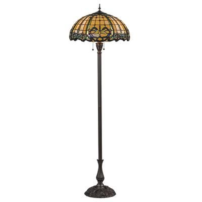 "63"H Dragonfly Trellis Floor Lamp - Meyda Lighting 138587"