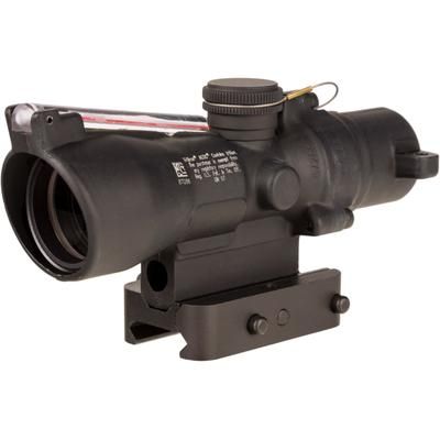 Trijicon Dual Illuminated Compact ACOG Scope 3x24 mm Red .223/55gr. Horseshoe Dot Reticle Matte Black 400348