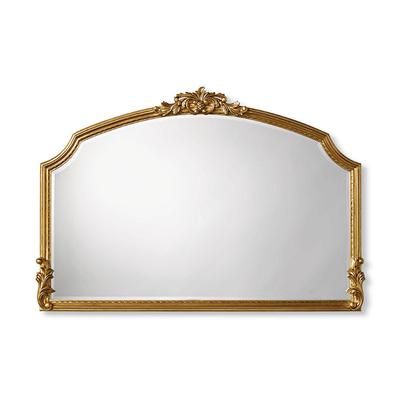 Graciella Old World Console Mirror - Gold - Frontgate