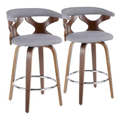 Gardenia Counter Stool ( Set of 2 ) - LumiSource B26-GARD2-SWVR WLLGY2