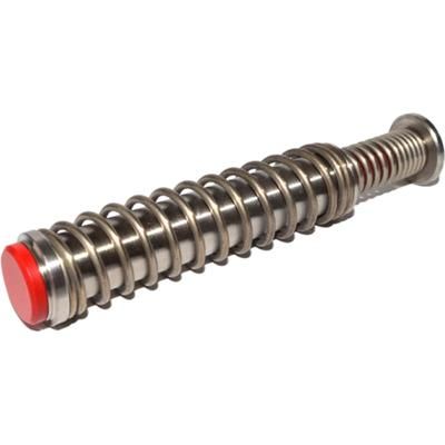 Centennial Defense Systems Stainless Steel Guide Rod Assembly for Gen 5 Glock 17 Red 15lb Spring 14301