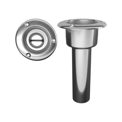 Mate Series Stainless Steel 0 Rod & Cup Holder - Open - Round Top C1000ND