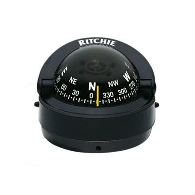 Ritchie S-53 Explorer Compass - Surface Mount - Black S-53