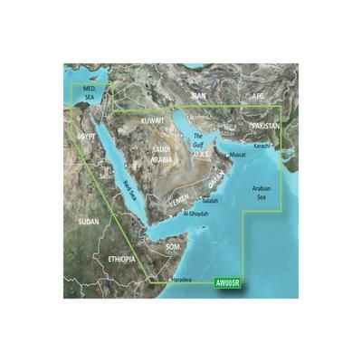 Garmin BlueChart g2 Vision - The Gulf and Red Sea JUL 08 (AW005R) SD Card 010-C0924-00