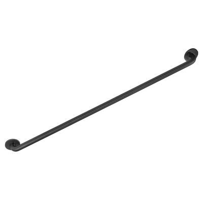 Kingston Brass GDR814480 Silver Sage 48-Inch X 1-1/4-Inch OD ADA Grab Bar, Matte Black - Kingston Brass GDR814480