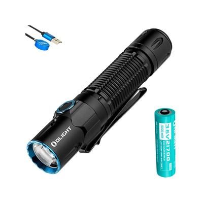 Olight Warrior 3S Rechargeable Tactical LED Flashlight White 2300 Lumens Black FL-OL-WARRIOR3S-BK