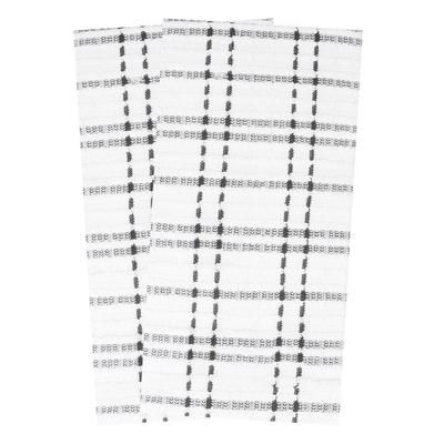 Royale 2Pk Check Kitchen Towel by RITZ in Graphite
