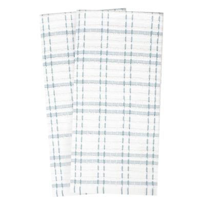 Royale 2Pk Check Kitchen Towel by RITZ in Dew