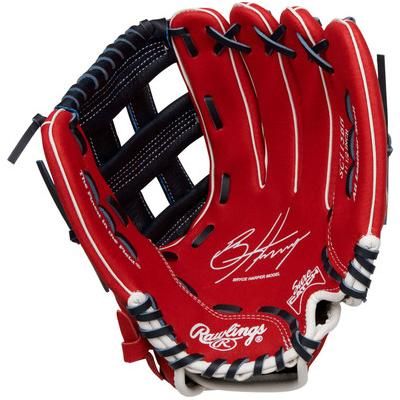 Rawlings Sure Catch 11.5" Bryce Harper Youth Baseball Glove - Right Hand Throw Red