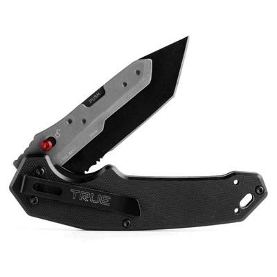 True Replaceable Blades Fast Flip Knife Black TRU-FMK-1003