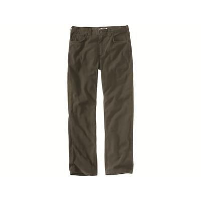 Carhartt Men's Rugged Flex Relaxed Fit Canvas 5 Pocket Work Pants, Moss SKU - 587471