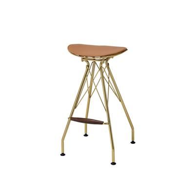 Bar Stool (Set-2) by Acme in Whiskey Gold