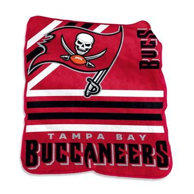 Tampa Bay Buccaneers Raschel Throw Home Textiles by NFL in Multi