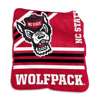 N.C. State Raschel Throw Home Textiles by NCAA in Multi