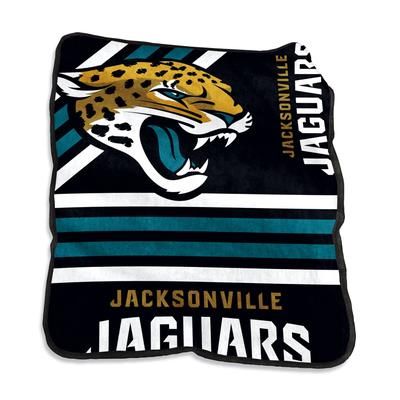Jacksonville Jaguars Raschel Throw Home Textiles by NFL in Multi