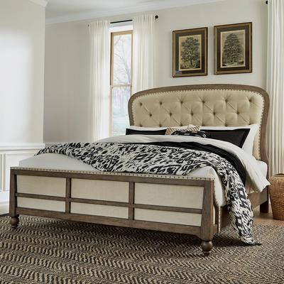 King Shelter Bed - Liberty Furniture 615-BR-KSH