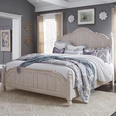 Queen Poster Bed - Liberty Furniture 652-BR-QPS