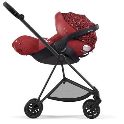 Cybex Mios 3 with Lux Bassinet + Cloud Q Travel System Bundle - Rockstar by Alec Voelkel
