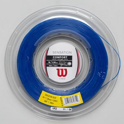 Wilson Sensation 16 660' Reel Tennis String Reels Blue