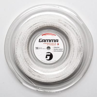 Gamma Synthetic Gut WearGuard 16 660' Reel Tennis String Reels