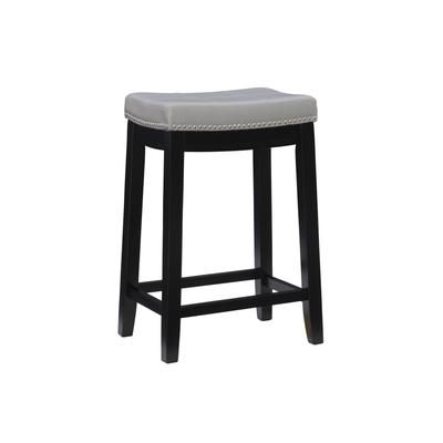Claridge Counter Stool by Linon Home Décor in Grey