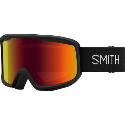 Smith Frontier Low Bridge Fit Googles Red Sol-X Mirror Black M004372QJ99C1