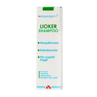 Lioker Shampoo 200 Ml Braderm ml