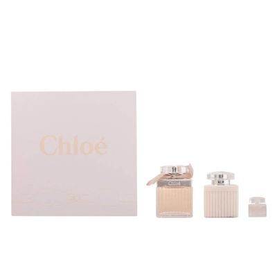 Chloe 3pc Gift Set (2.5oz EDP + 3.4oz Body Lotion + 0.17oz EDP) Standard Eau De Toilette for Women