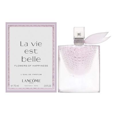 LA VIE EST BELLE FLOWERS OF HAPPINESS by Lancome 2.5oz EDP for Women. 2.5 oz Eau De Parfum for Women