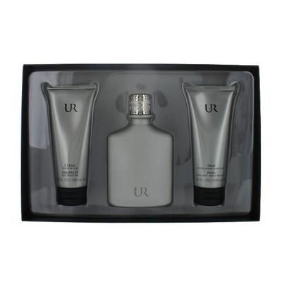 UR BY USHER 3 PCS SET FOR MEN:(3.4 EDT + 3.4 AFTER SHAVE BALM + 3.4 SHOWER GEL Standard Eau De Toilette for Men