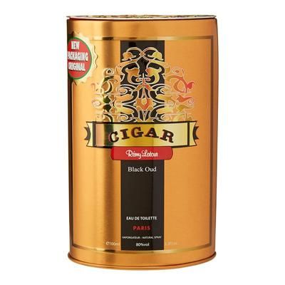Cigar Black Oud by Remy Latour for Men 3.3 oz Eau De Toilette for Men
