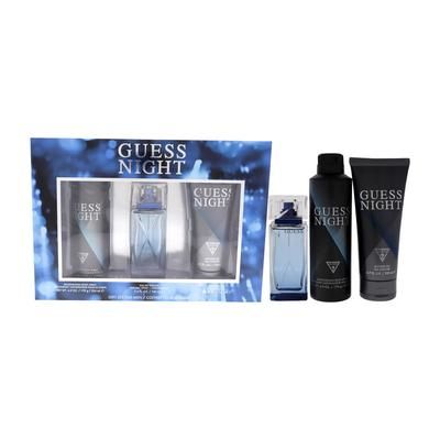 Guess Night 3 Pc Gift Set for Men Standard Eau De Toilette for Men