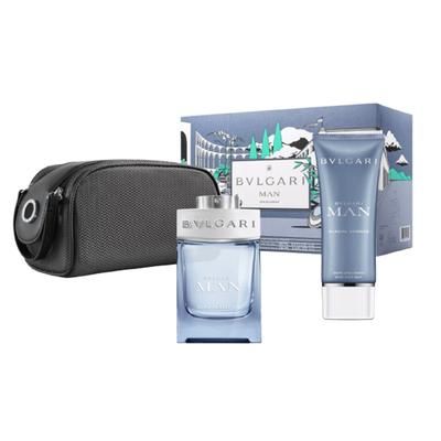 Glacial Essence 3 Pcs Gift Set from Bvlgari for Men Standard Eau De Parfum for Men