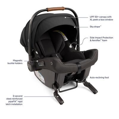 Nuna TRVL + PIPA urbn Travel System - Lagoon