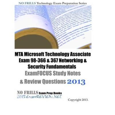 Mta Microsoft Technology Associate Exam Networking Security Fundamentals Examfocus Study Notes Review Questions