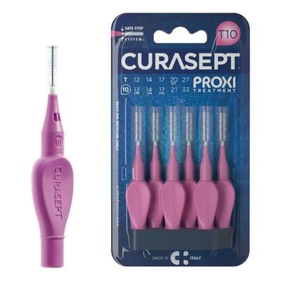 Curasept Proxi T10 Fuxia 6Pz 6 pz Spazzolino da denti