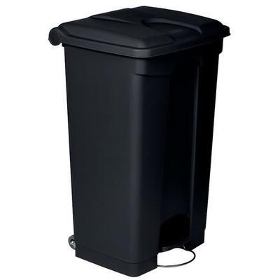 Collecteur À Pédale 90 L - Antibactérien - Noir - Probbax - Probbax