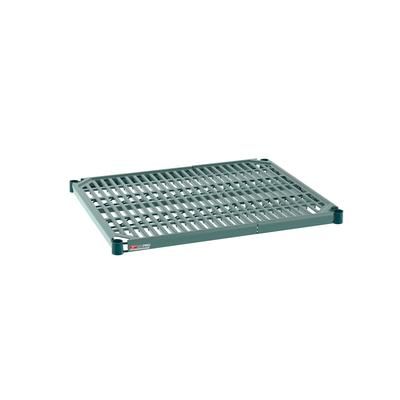 Metro PR2430NK3 Super Erecta Pro Epoxy Coated Wire Shelf - 30"W x 24"D, Polymer Mat/Epoxy Frame, Green