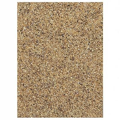 Rubbermaid FG400300 ROCK Trash Container Panel - 35 gal Landmark Series, River Rock, 35-gal. Landmark Containers, Brown