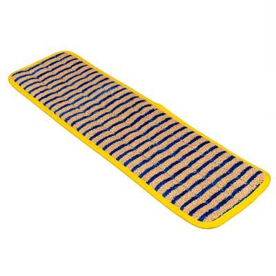 Rubbermaid FGQ81000YL00 18" Hygen Super Scrubber Mop - Microfiber, Yellow