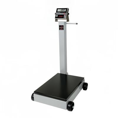 Detecto 5852F-210 500 lb Digital Portable Scale w/ 210 Weight Display Indicator, 500 lb Capacity, 100/240 V